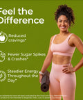 Woman supporting her metabolic wellness routine with Berberine Nopal supplement